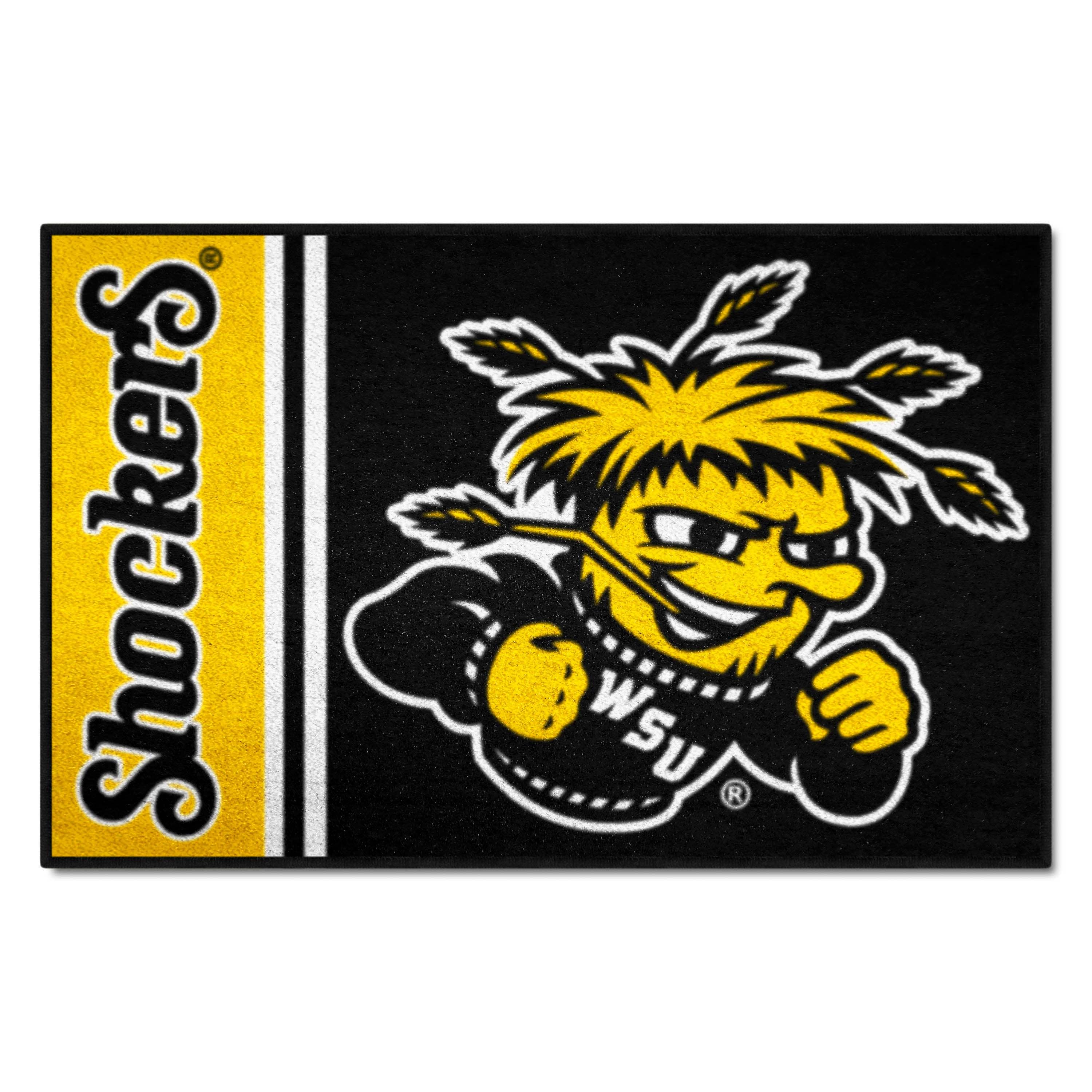 Wichita State Shockers Starter Mat Accent Rug - 19in. x 30in., Uniform Design