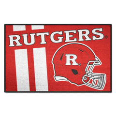 Rutgers Scarlett Knights Starter Mat Accent Rug - 19in. x 30in., Uniform Design