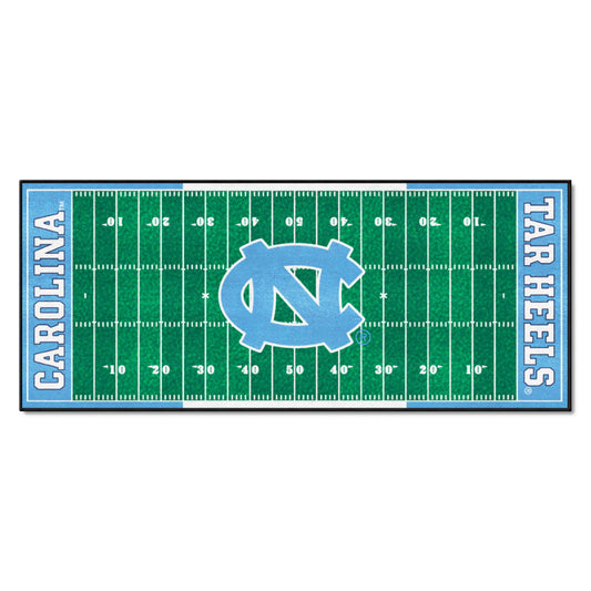 North Carolina Tar Heels Field Runner Mat - 30in. x 72in.