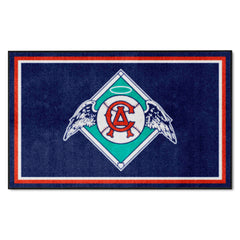 California Angels 4ft. x 6ft. Plush Area Rug 1966 Retro Logo - Anaheim Angels