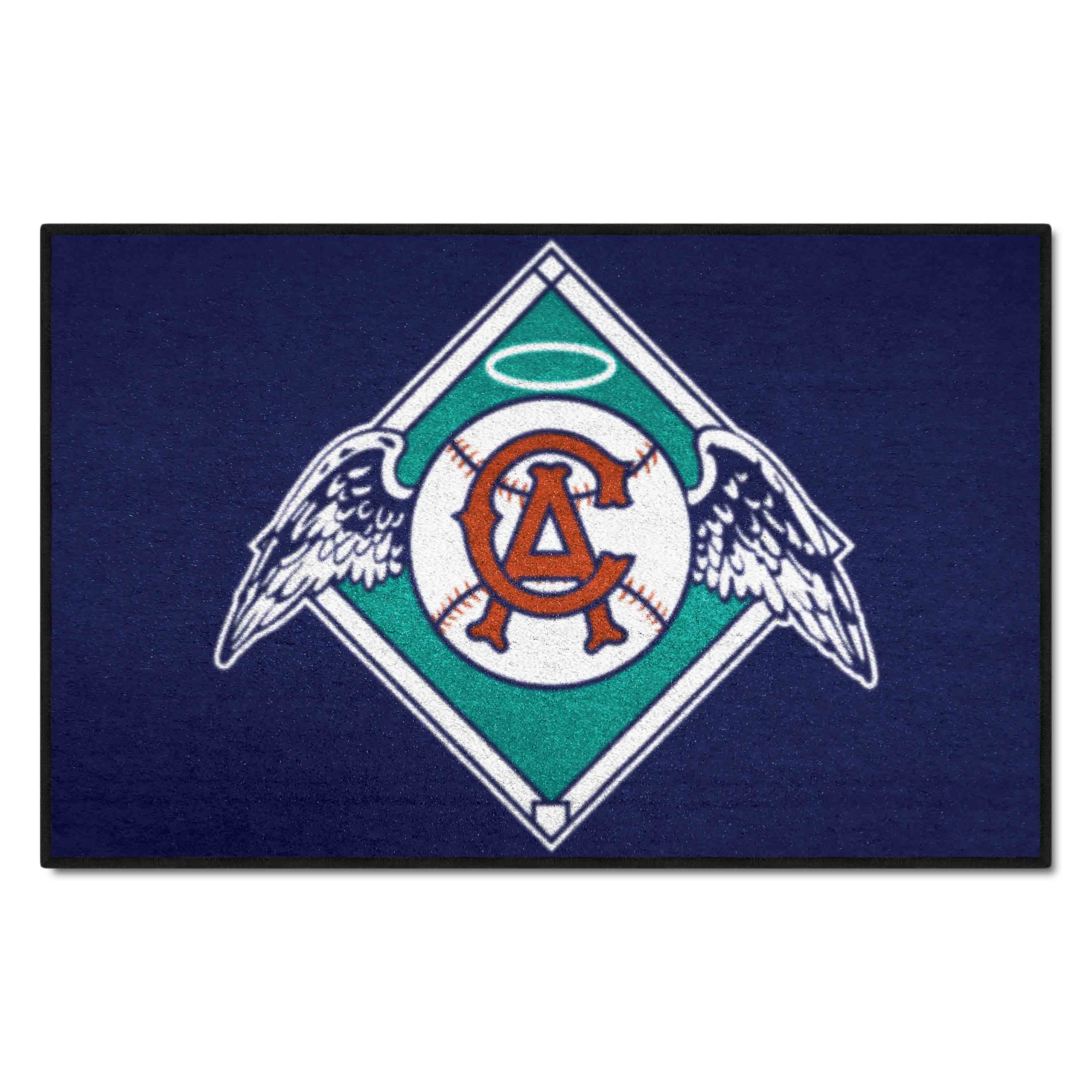 California Angels Starter Mat Accent Rug - 19in. x 30in. 1966 Retro Logo