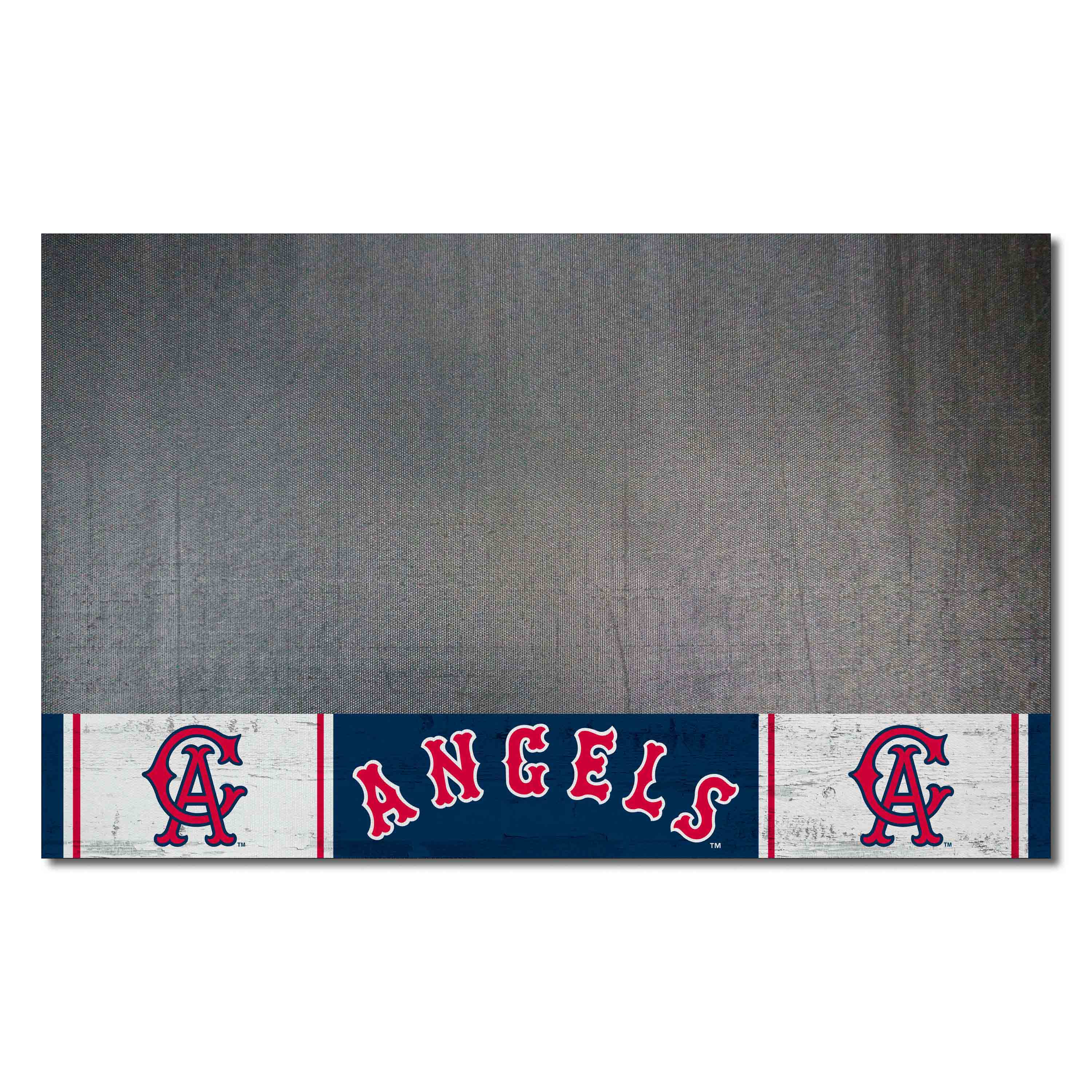 California Angels Vinyl Grill Mat - 26in. x 42in. 1966 Retro Logo