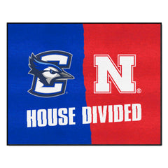 House Divided - Creighton / Nebraska House Divided House Divided Rug - 34 in. x 42.5 in. - House Divided - Creighton / Nebraska