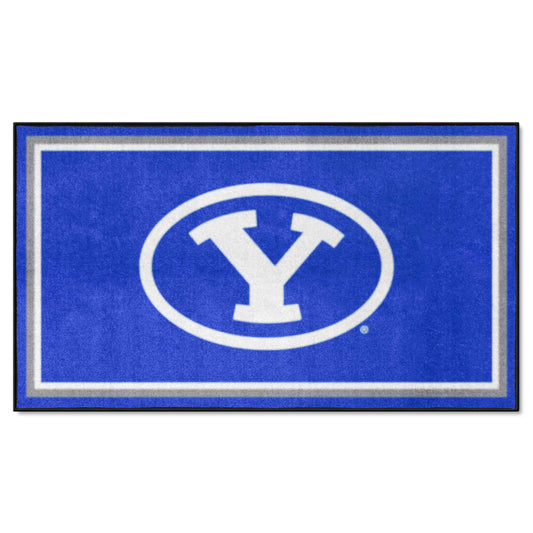 BYU Cougars 3ft. x 5ft. Plush Area Rug - BYU