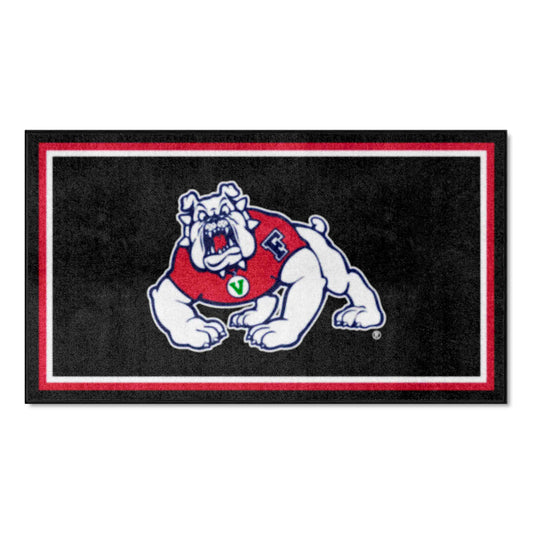 Fresno State Bulldogs 3ft. x 5ft. Plush Area Rug