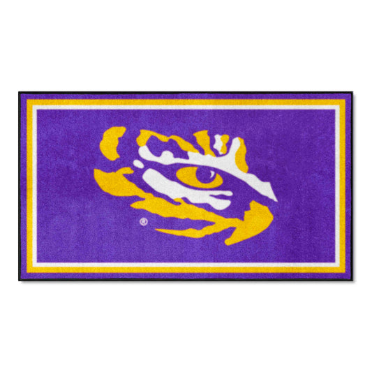 LSU Tigers 3ft. x 5ft. Plush Area Rug