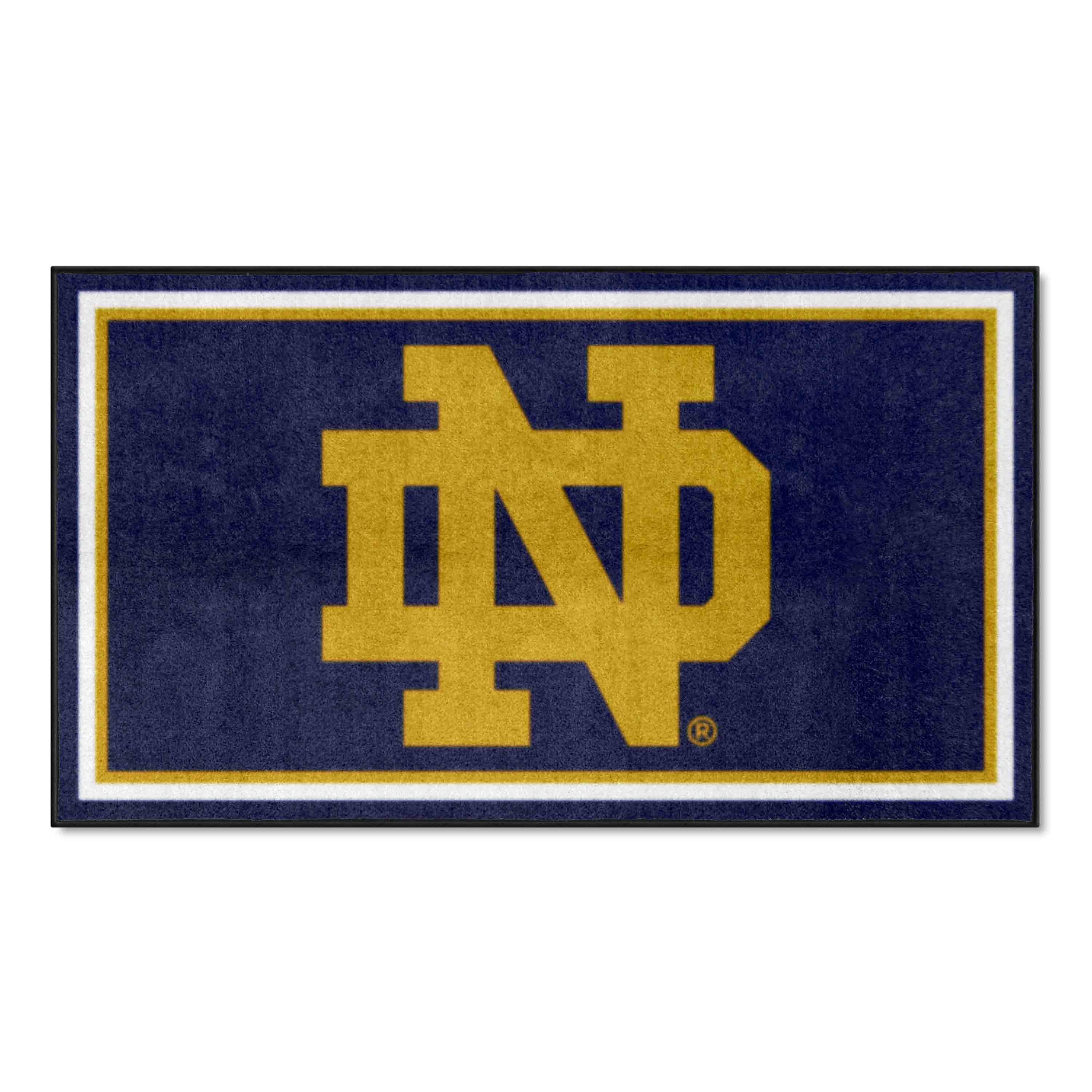 Notre Dame Fighting Irish 3ft. x 5ft. Plush Area Rug