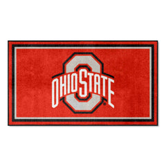 Ohio State Buckeyes 3ft. x 5ft. Plush Area Rug