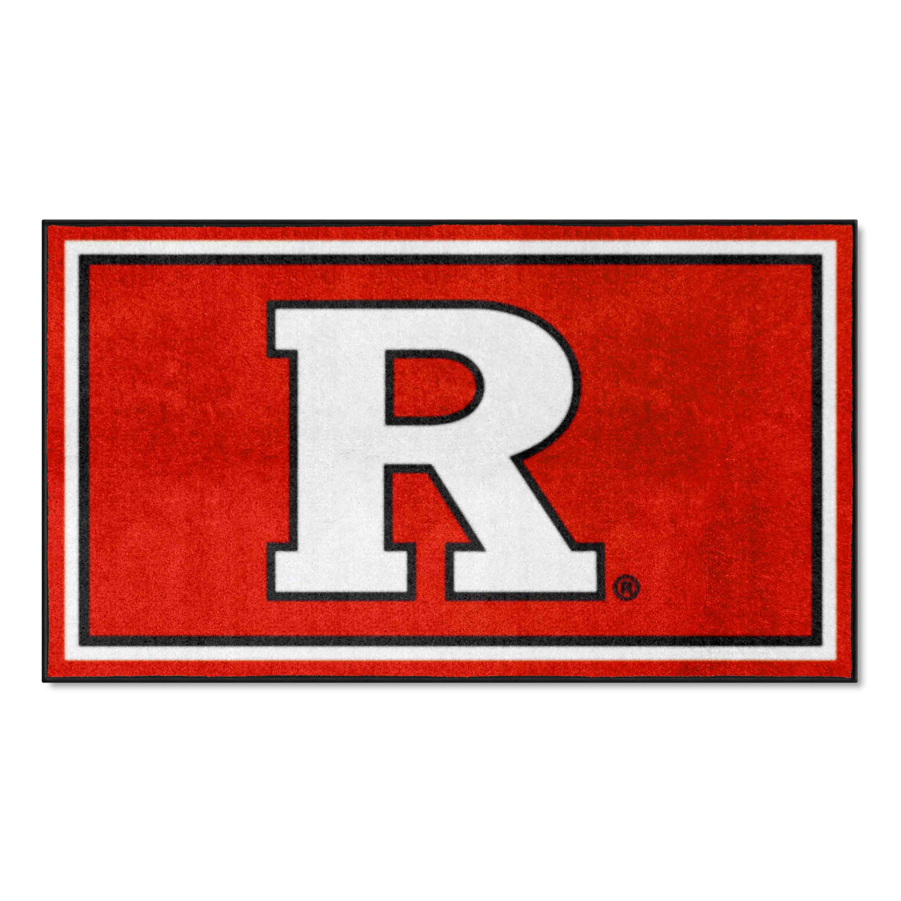 Rutgers Scarlett Knights 3ft. x 5ft. Plush Area Rug