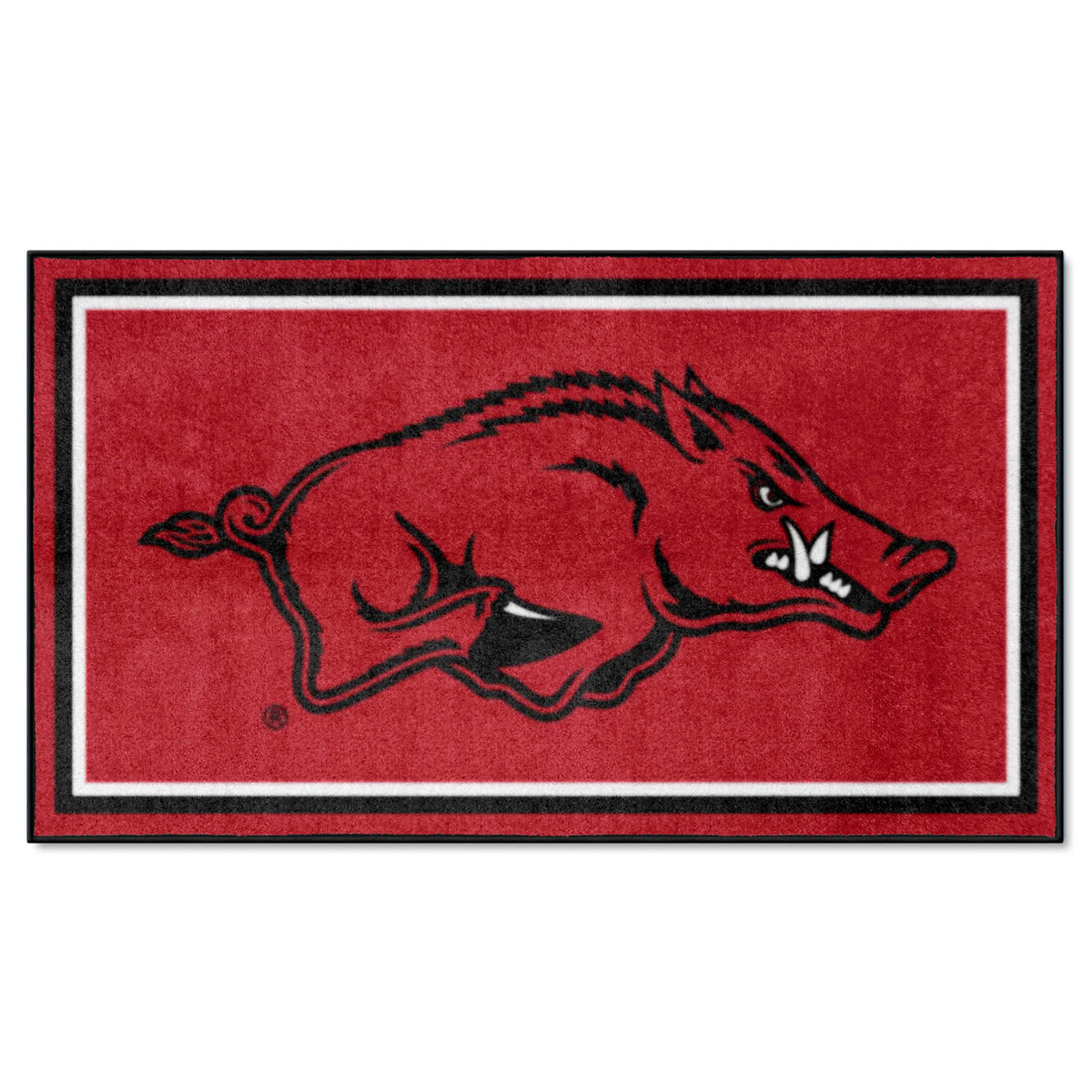 Arkansas Razorbacks 3ft. x 5ft. Plush Area Rug