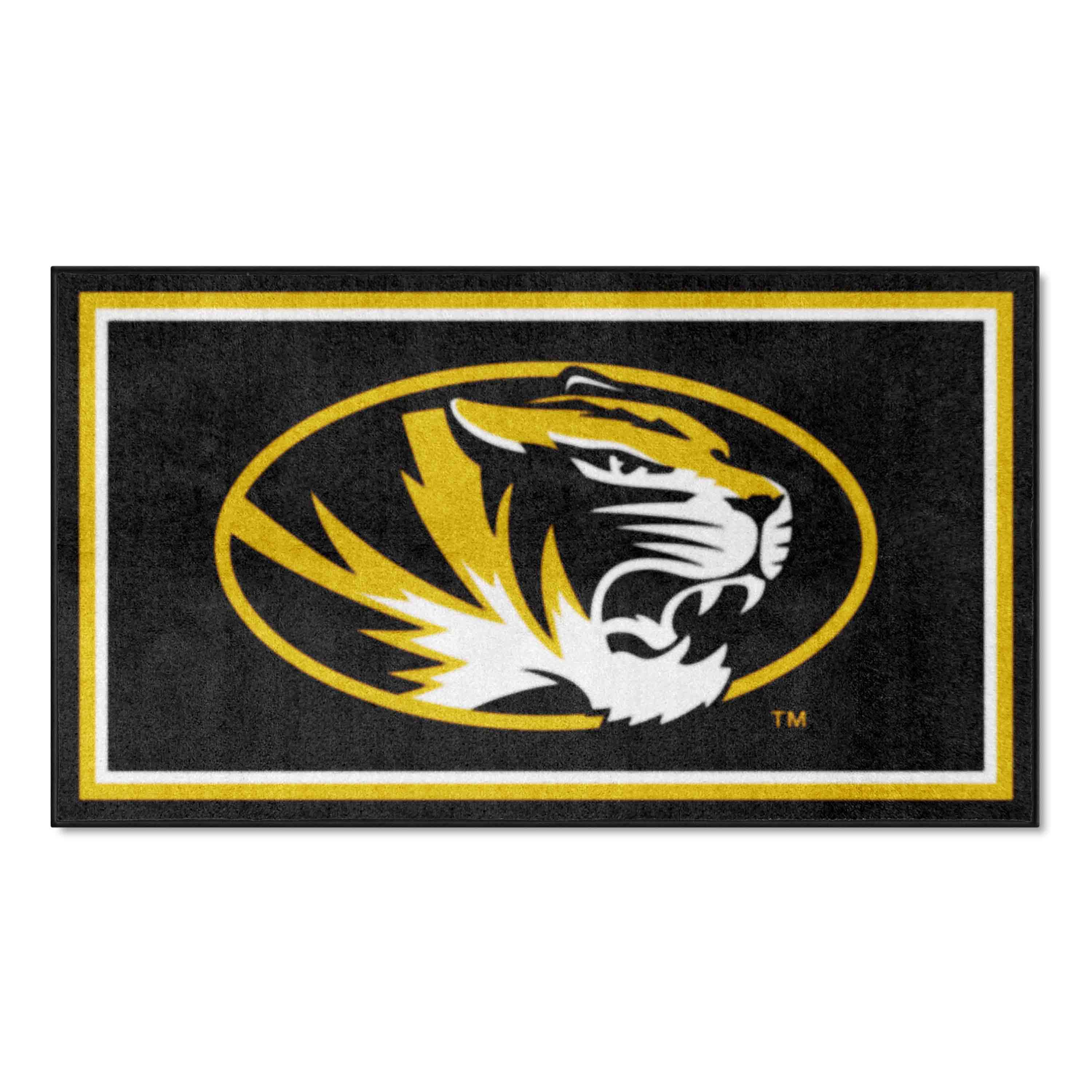 Missouri Tigers 3ft. x 5ft. Plush Area Rug