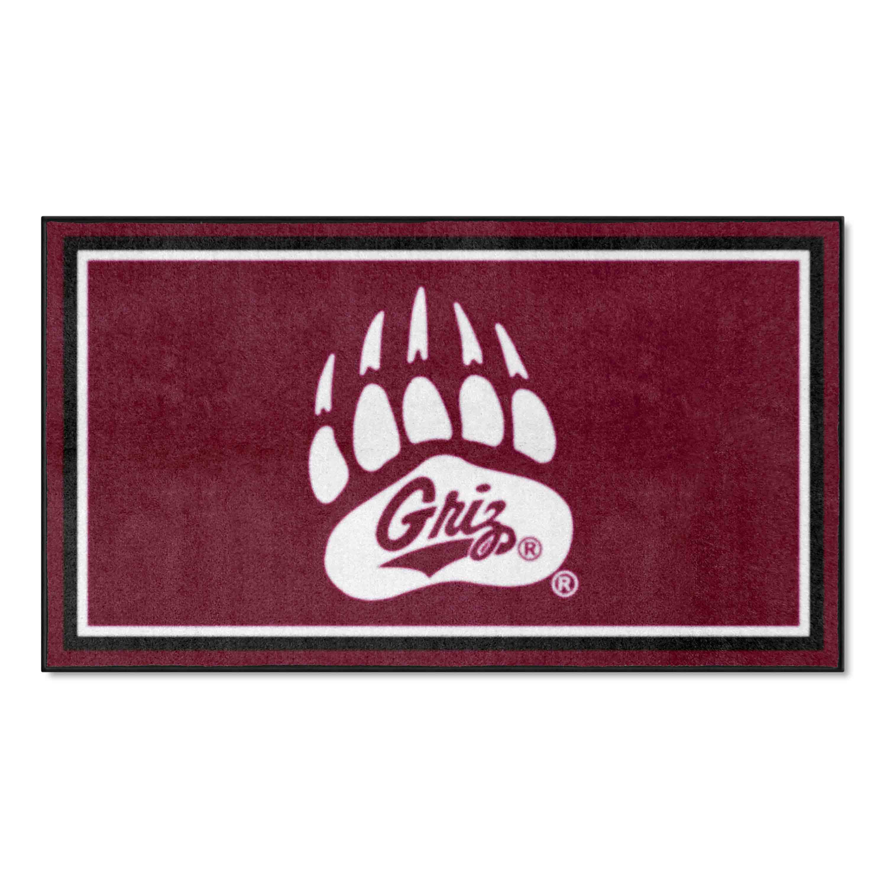 Montana Grizzlies 3ft. x 5ft. Plush Area Rug