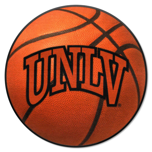 UNLV Rebels Basketball Rug - 27in. Diameter