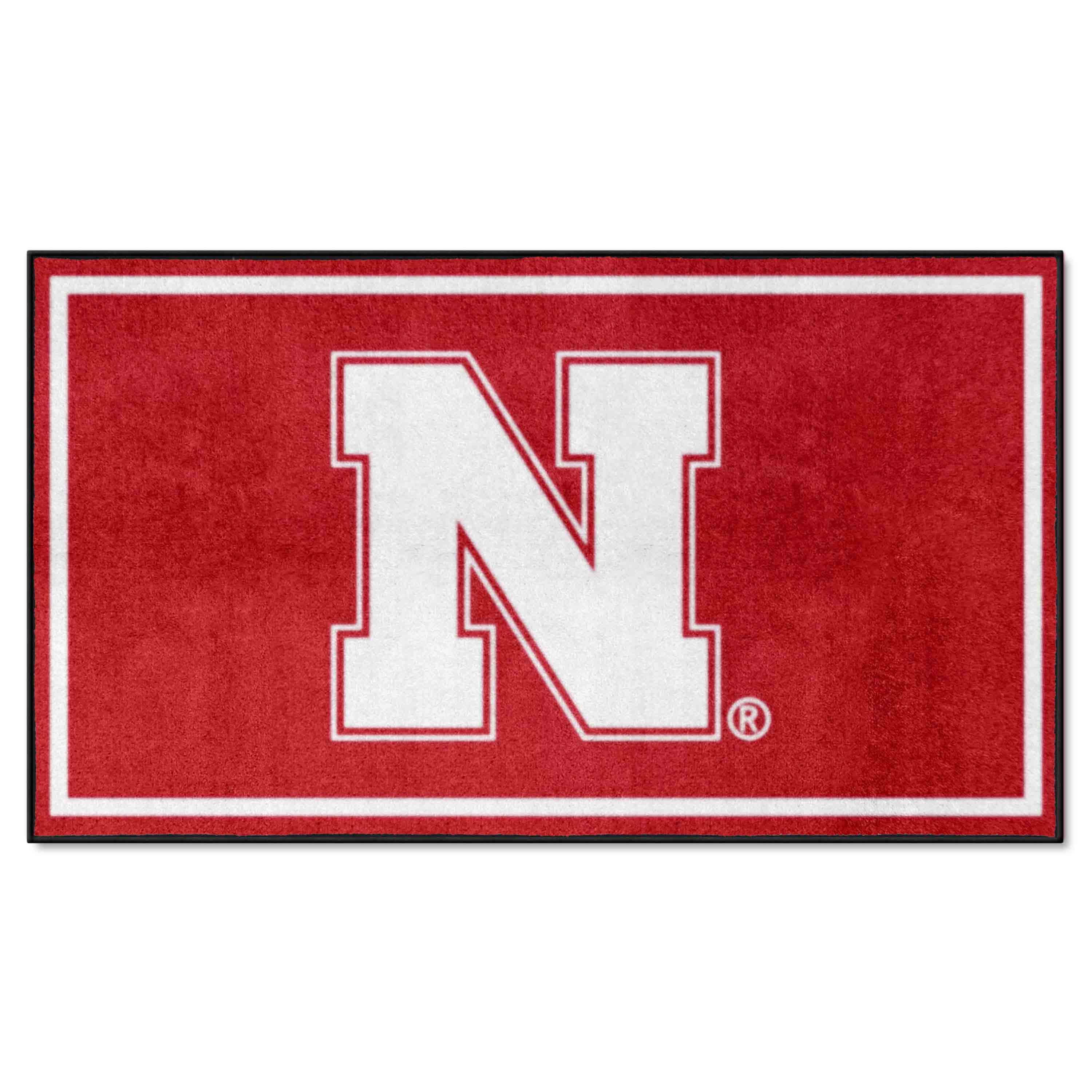 Nebraska Cornhuskers 3ft. x 5ft. Plush Area Rug - Nebraska