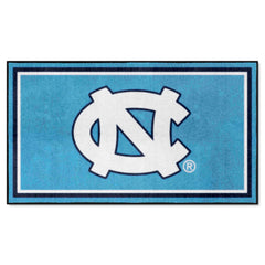 North Carolina Tar Heels 3ft. x 5ft. Plush Area Rug - North Carolina