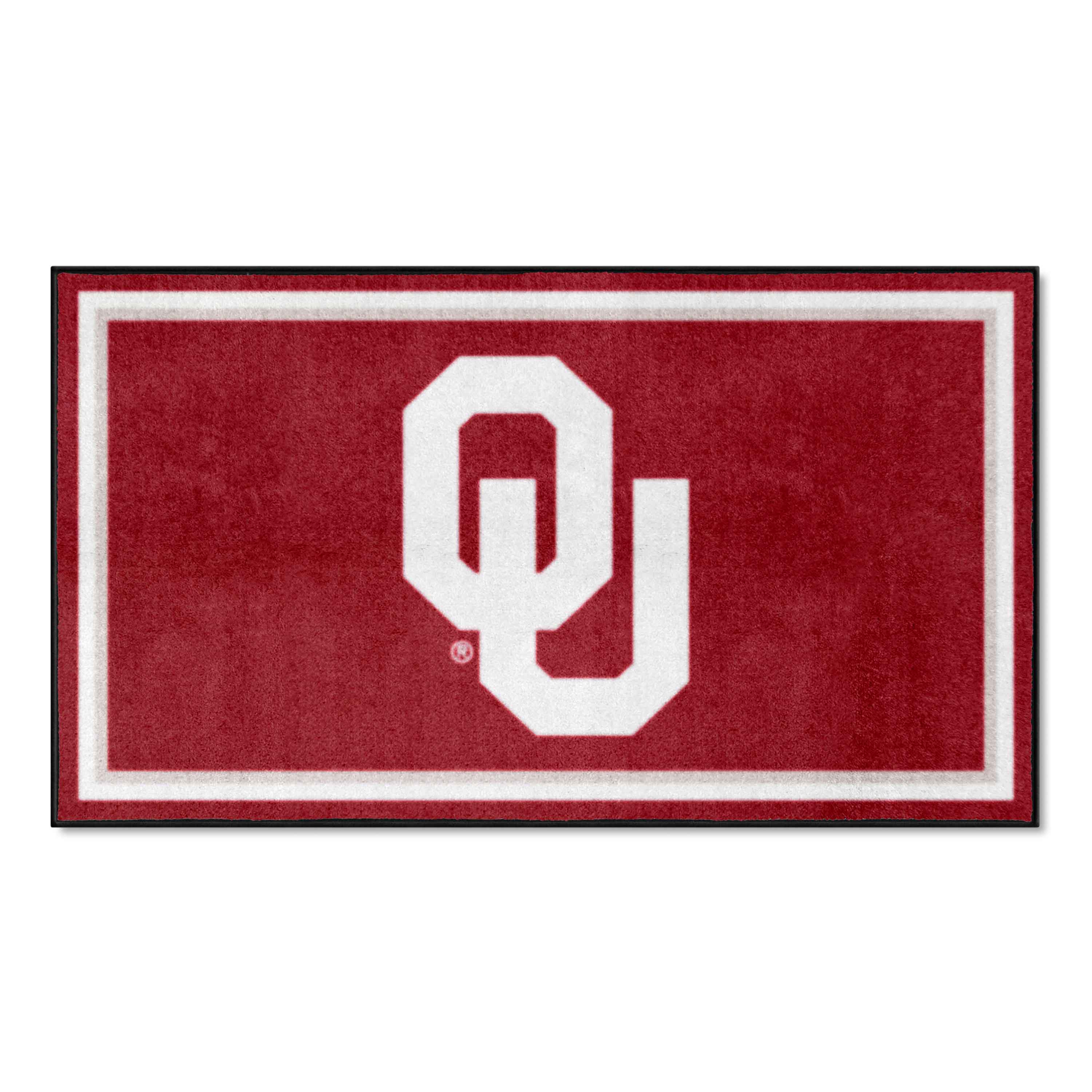 Oklahoma Sooners 3ft. x 5ft. Plush Area Rug