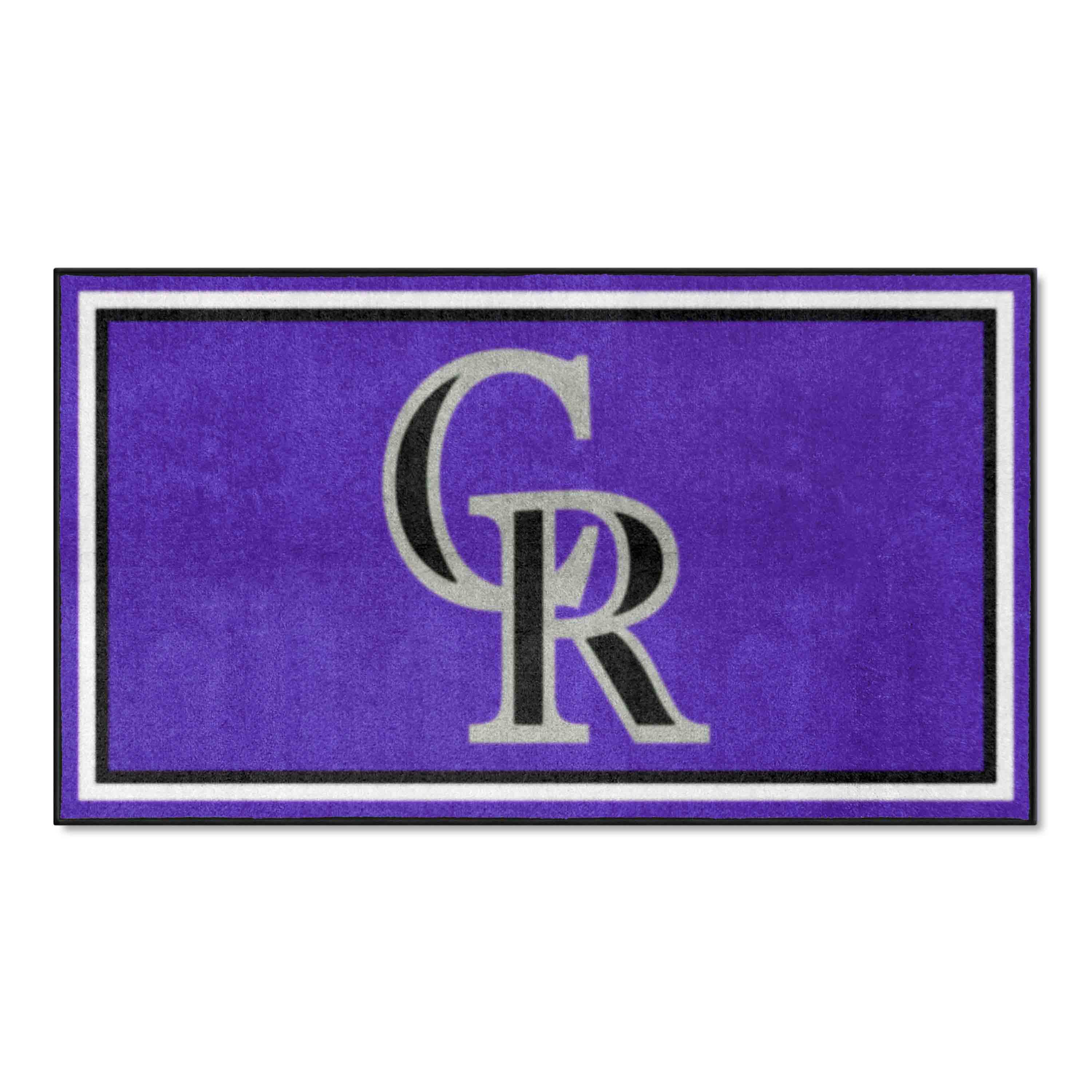 Colorado Rockies 3ft. x 5ft. Plush Area Rug - Colorado Rockies