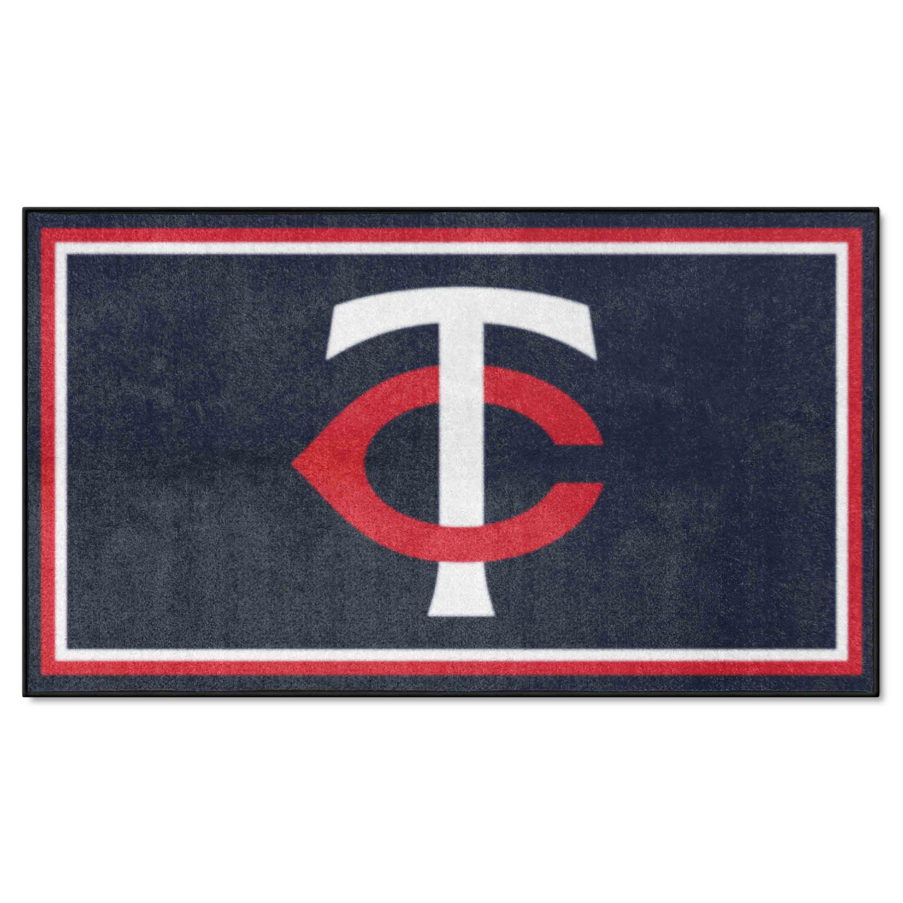 Minnesota Twins 3ft. x 5ft. Plush Area Rug - Minnesota Twins