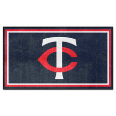 Minnesota Twins 3ft. x 5ft. Plush Area Rug - Minnesota Twins