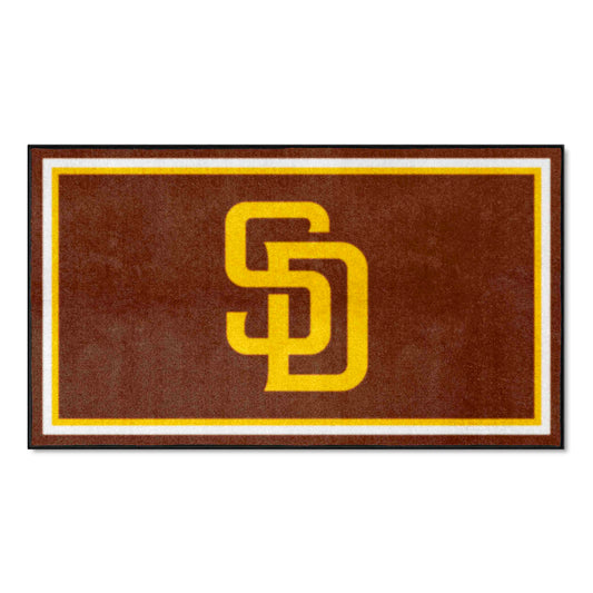 San Diego Padres 3ft. x 5ft. Plush Area Rug