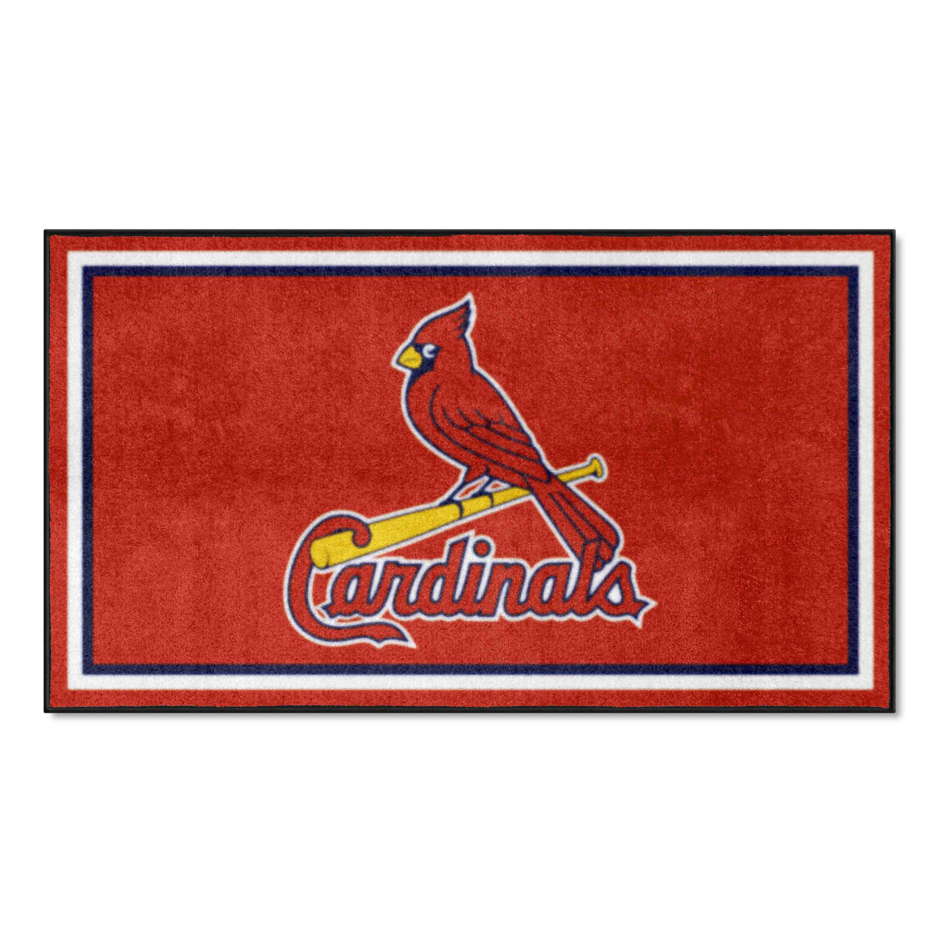 St. Louis Cardinals 3ft. x 5ft. Plush Area Rug