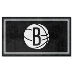 Brooklyn Nets 3ft. x 5ft. Plush Area Rug - Brooklyn Nets