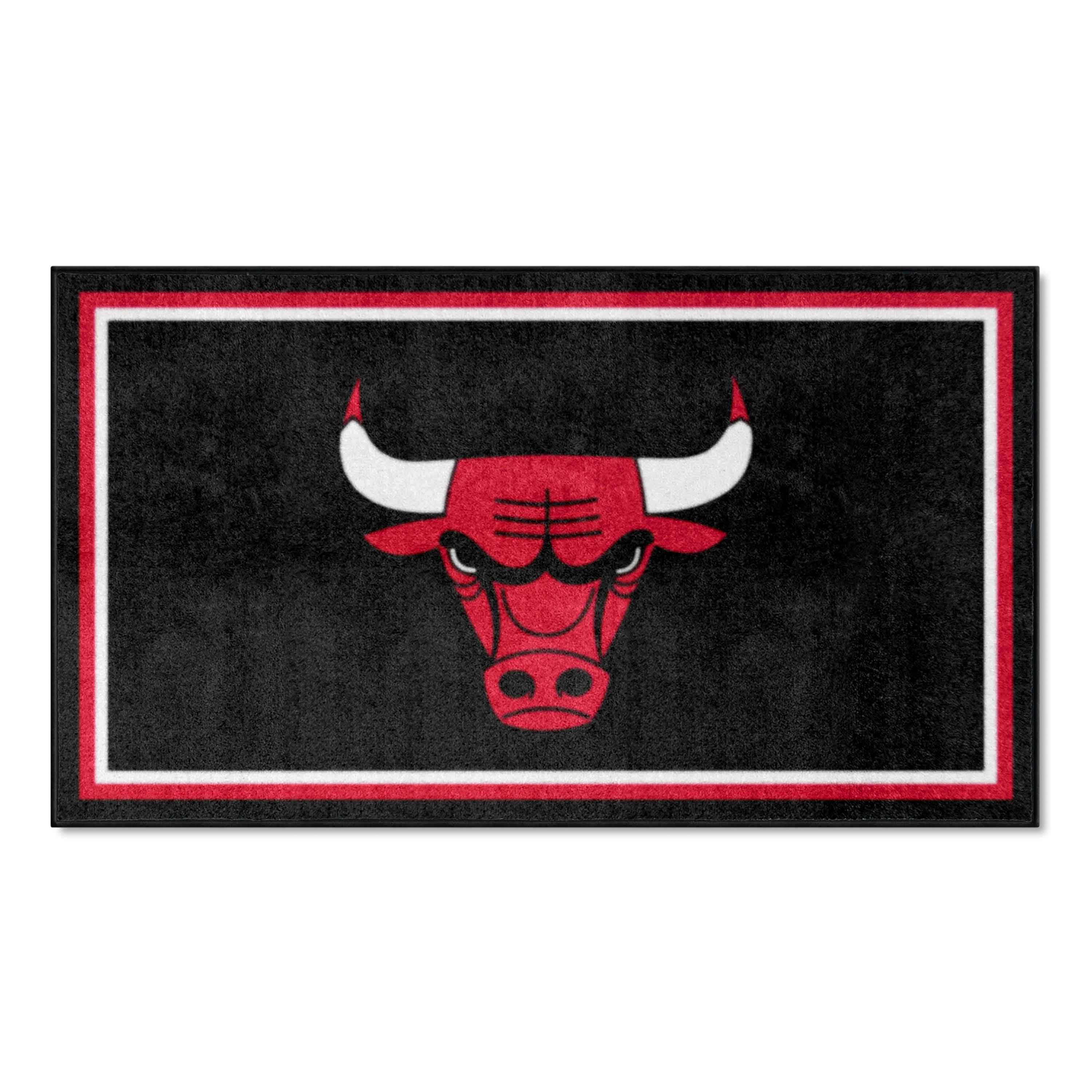 Chicago Bulls 3ft. x 5ft. Plush Area Rug - Chicago Bulls