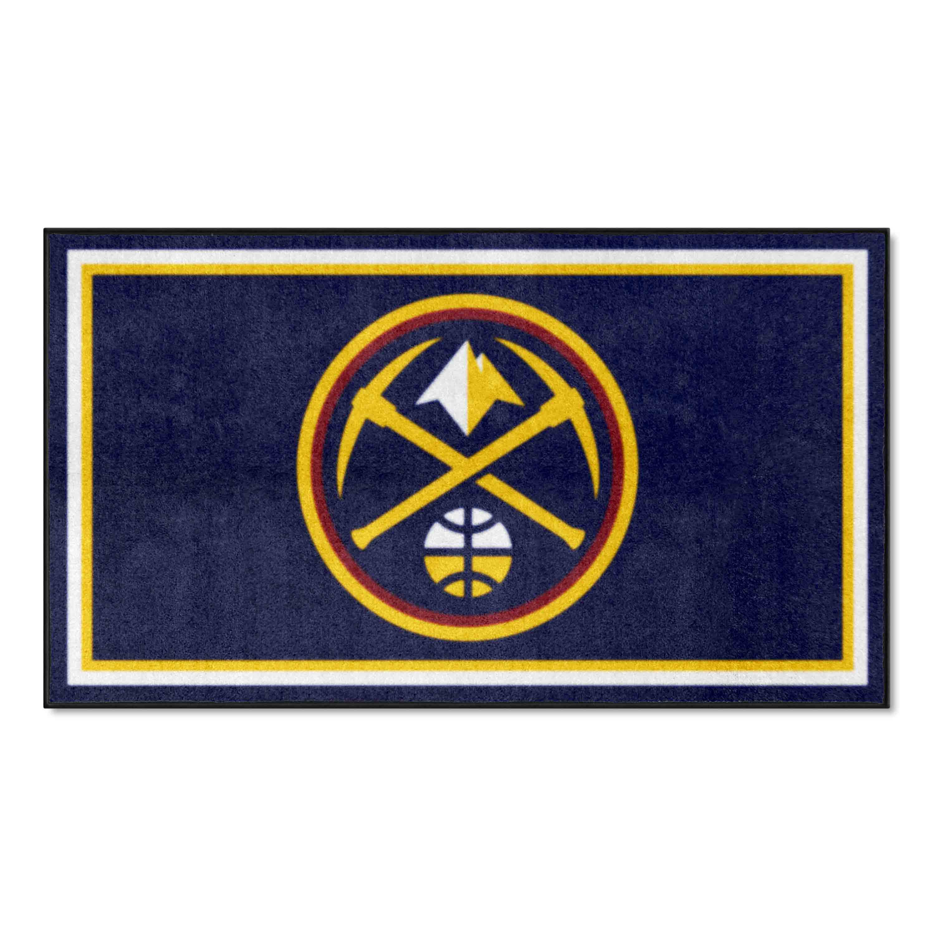 Denver Nuggets 3ft. x 5ft. Plush Area Rug