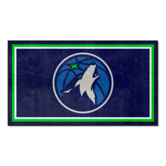 Minnesota Timberwolves 3ft. x 5ft. Plush Area Rug