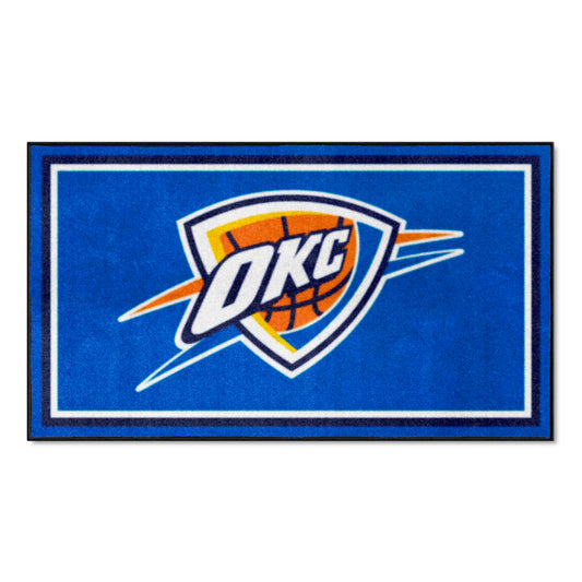 Oklahoma City Thunder 3ft. x 5ft. Plush Area Rug - Oklahoma City Thunder