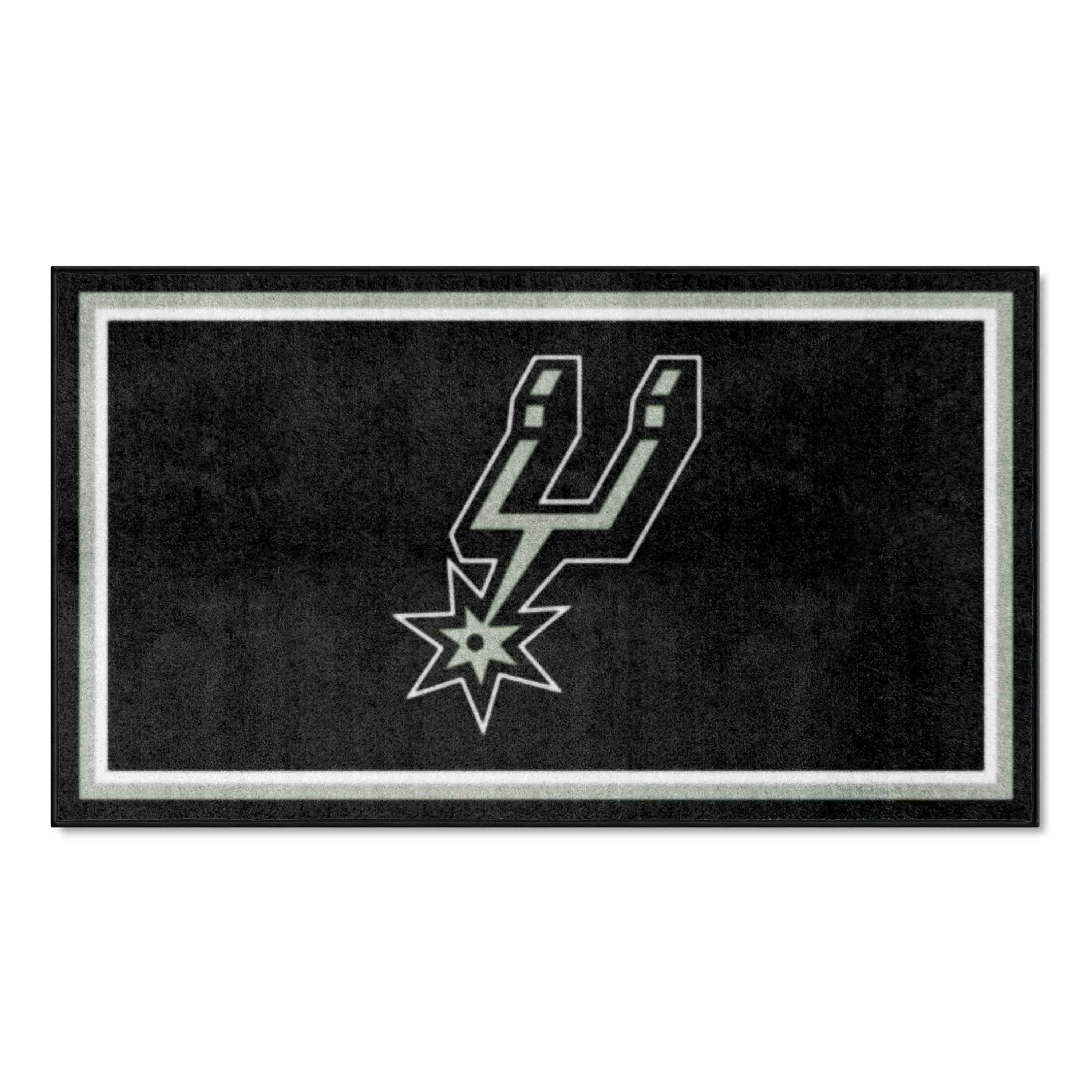 San Antonio Spurs 3ft. x 5ft. Plush Area Rug