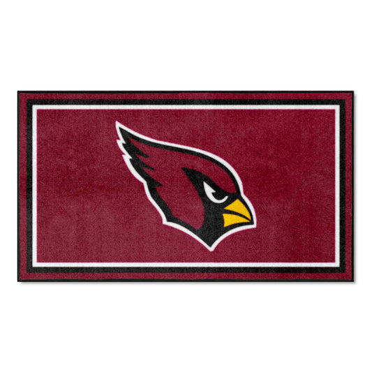 Arizona Cardinals 3ft. x 5ft. Plush Area Rug