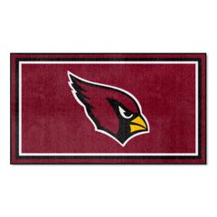 Arizona Cardinals 3ft. x 5ft. Plush Area Rug