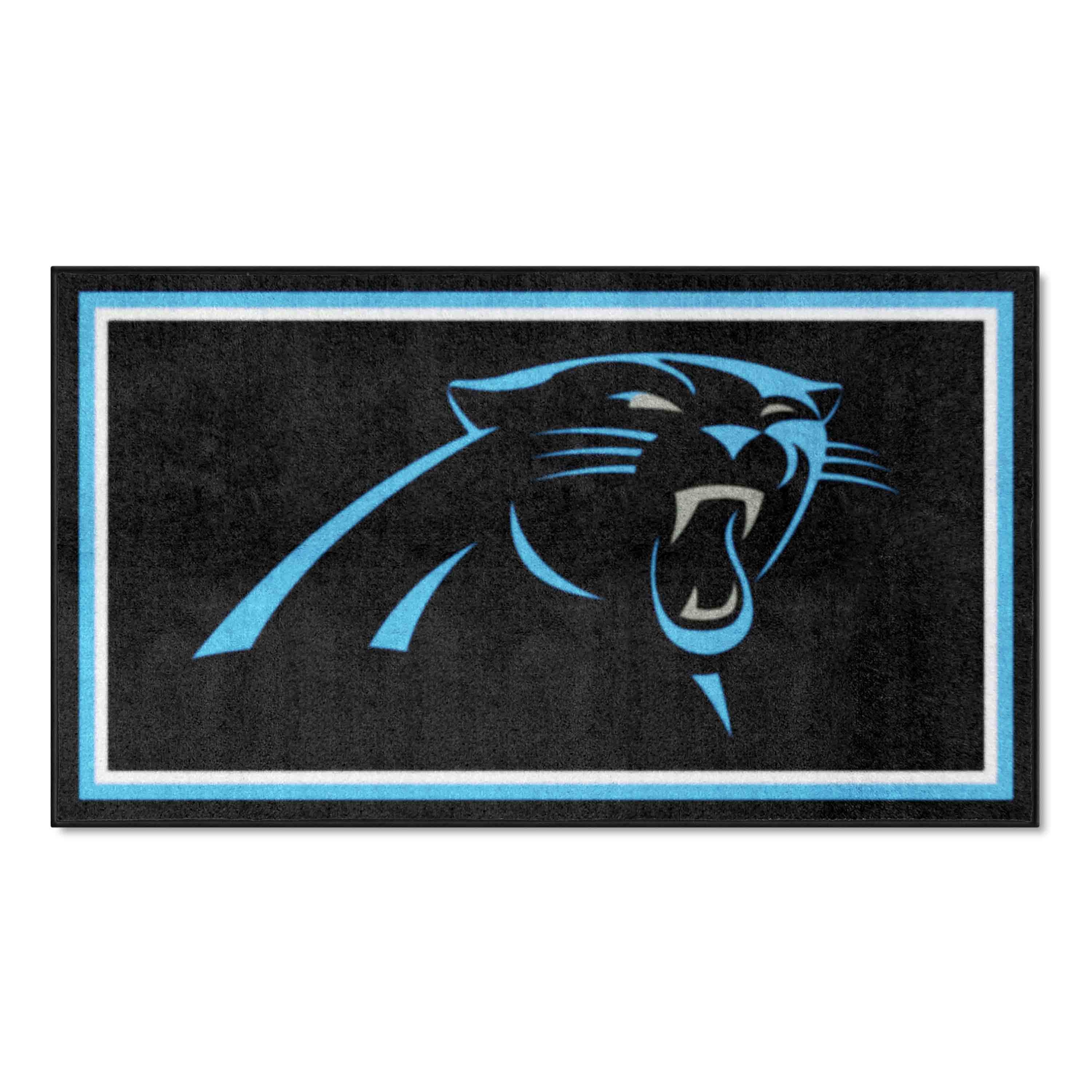 Carolina Panthers 3ft. x 5ft. Plush Area Rug