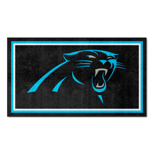 Carolina Panthers 3ft. x 5ft. Plush Area Rug - Carolina Panthers