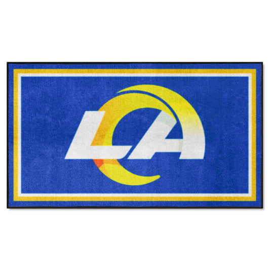 Los Angeles Rams 3ft. x 5ft. Plush Area Rug