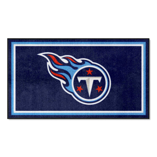 Tennessee Titans 3ft. x 5ft. Plush Area Rug - Tennessee Titans