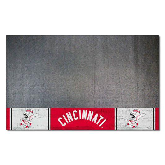 Cincinnati Reds Vinyl Grill Mat - 26in. x 42in.1967