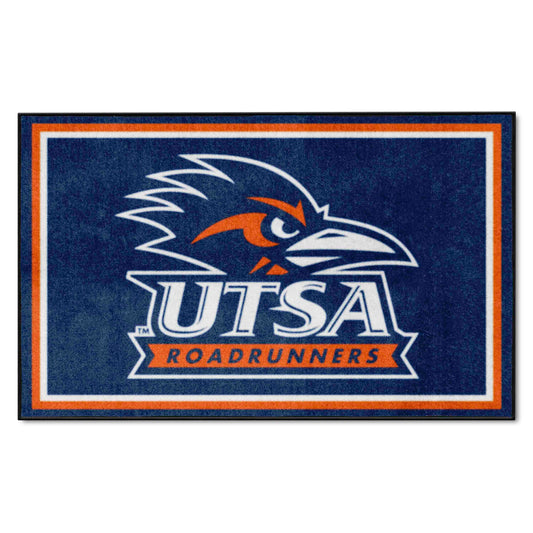 UTSA Roadrunners 4ft. x 6ft. Plush Area Rug