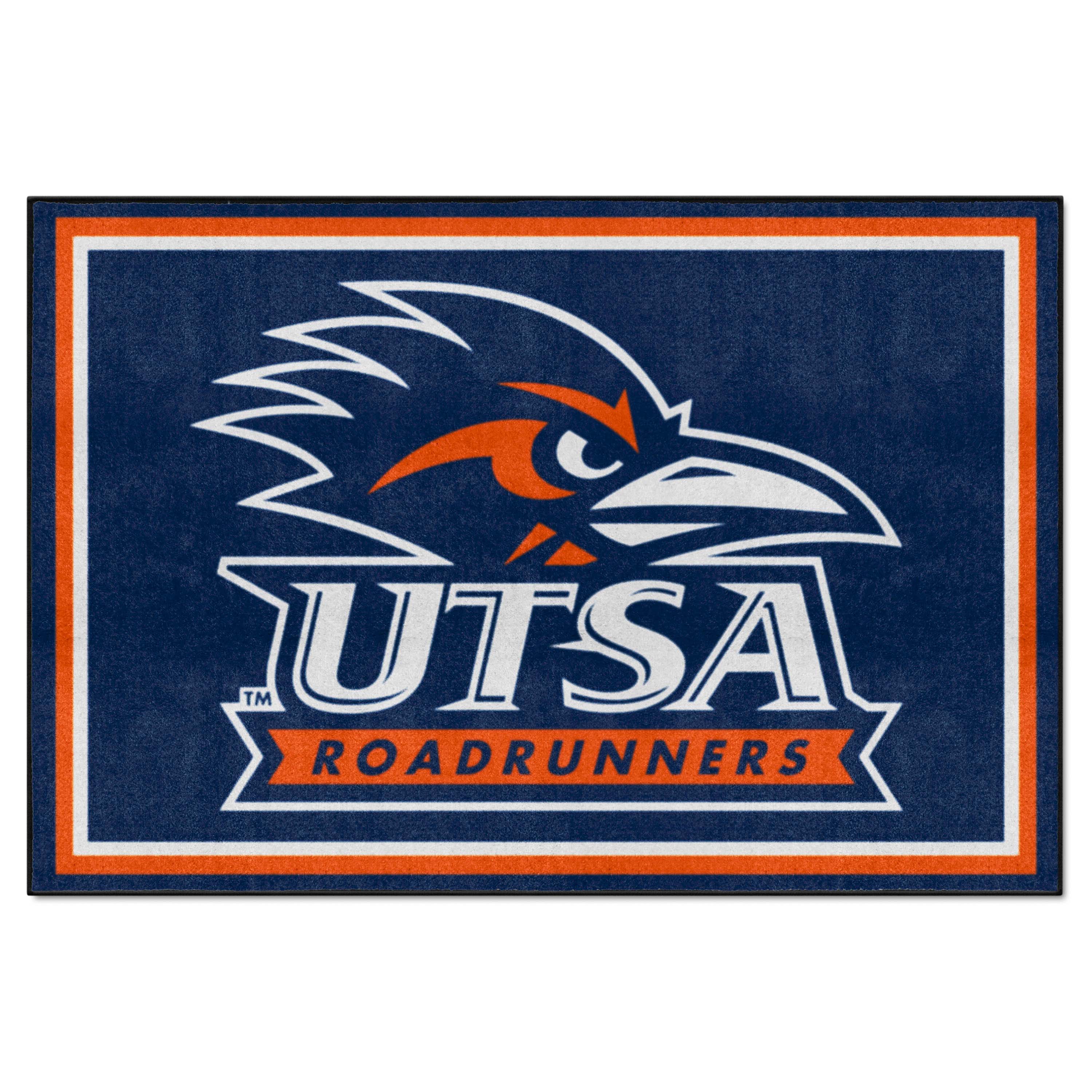 UTSA Roadrunners 5ft. x 8 ft. Plush Area Rug