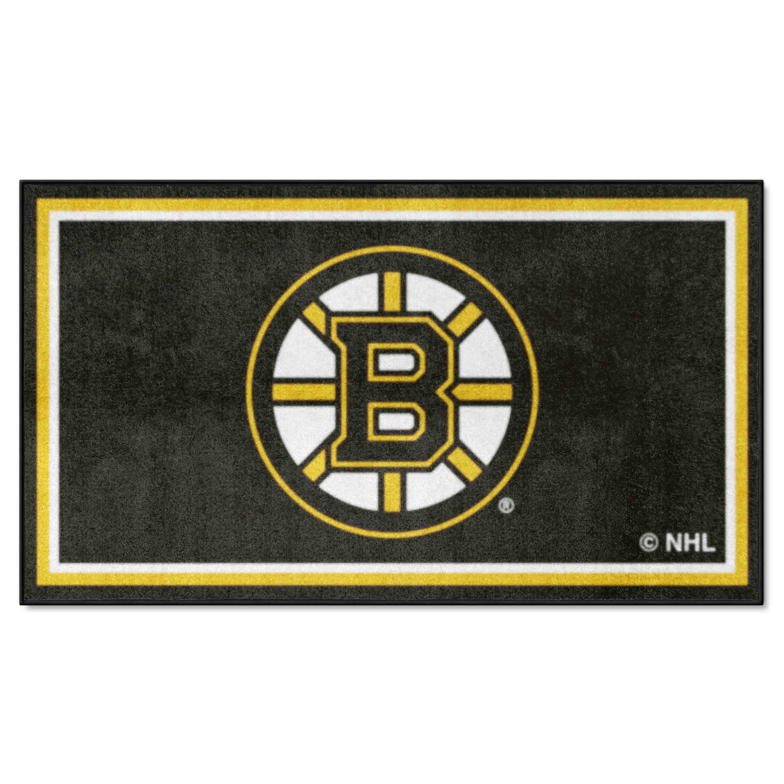 Boston Bruins Dynasty 3ft. x 5ft. Plush Area Rug - Boston Bruins