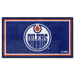 NHL - Edmonton Oilers 3ft. x 5ft. Plush Area Rug - Edmonton Oilers