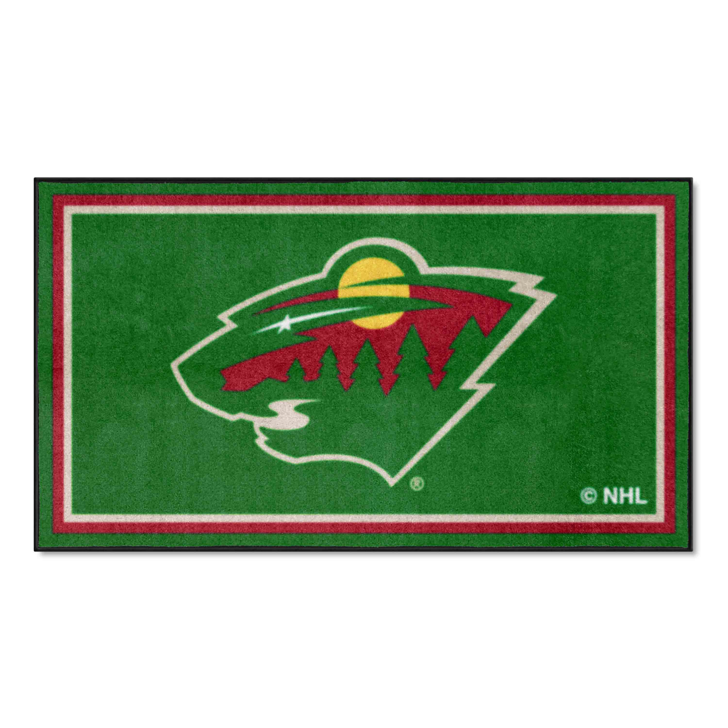 Minnesota Wild 3ft. x 5ft. Plush Area Rug