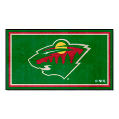 Minnesota Wild 3ft. x 5ft. Plush Area Rug