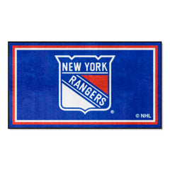 New York Rangers 3ft. x 5ft. Plush Area Rug - New York Rangers