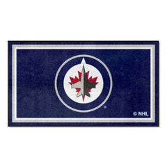 Winnipeg Jets 3ft. x 5ft. Plush Area Rug