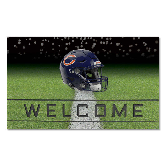 Chicago Bears Rubber Door Mat - 18in. x 30in.