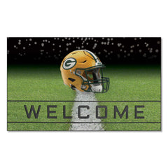 Green Bay Packers Rubber Door Mat - 18in. x 30in. - Green Bay Packers