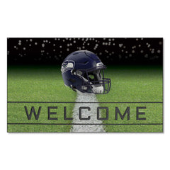 Seattle Seahawks Rubber Door Mat - 18in. x 30in.