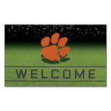 Clemson Tigers Rubber Door Mat - 18in. x 30in.